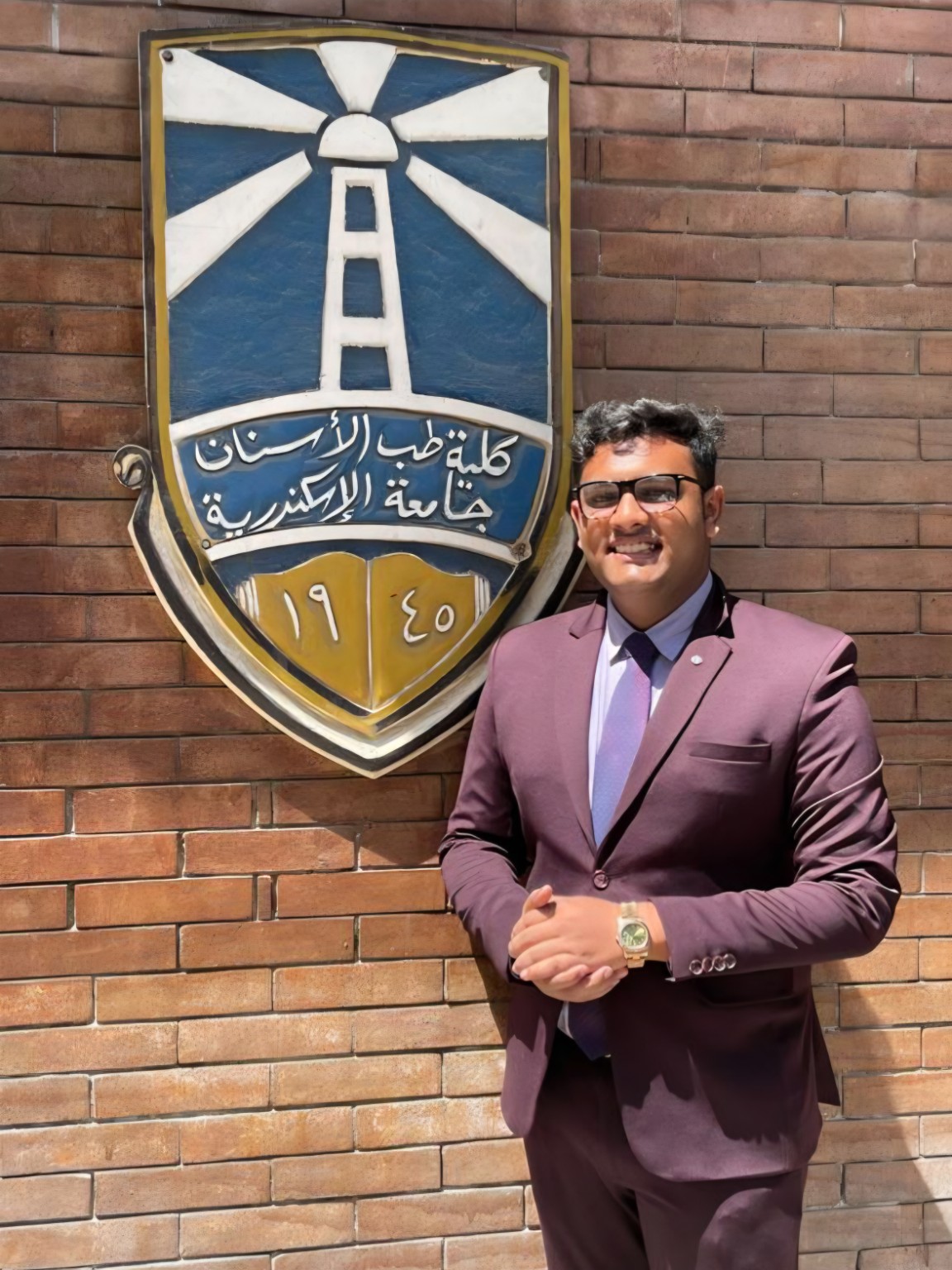 Dr. SHUBHAN GANDHI at Alexandria University